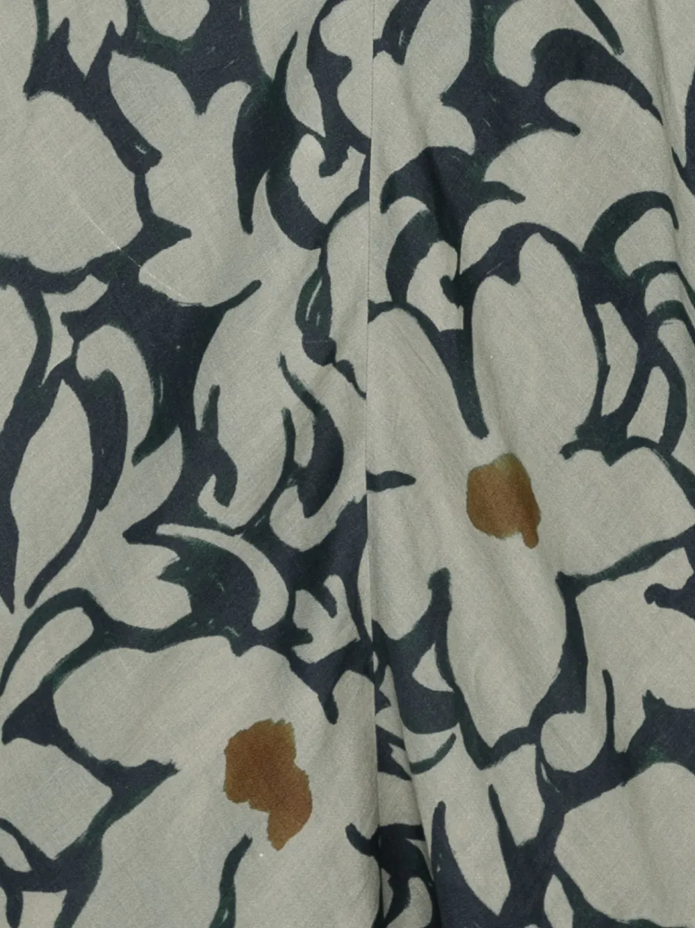 Luisa Cerano Midi-jurk met bloemenprint Grijs