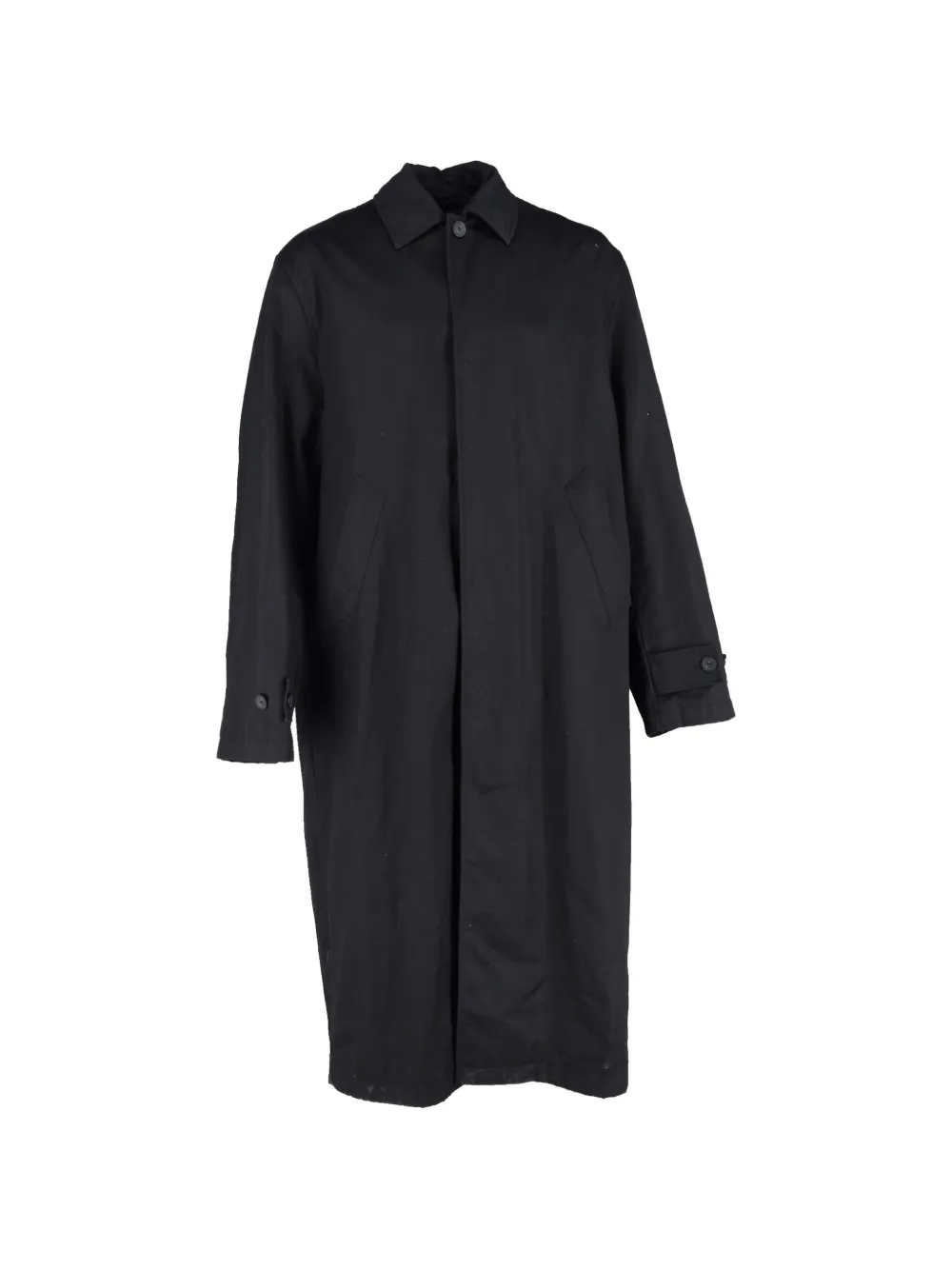 Balenciaga Pre-Owned 2023 single-breasted coat - Nero