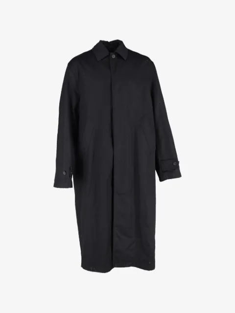 Balenciaga Pre-Owned manteau à simple boutonnage (2023)