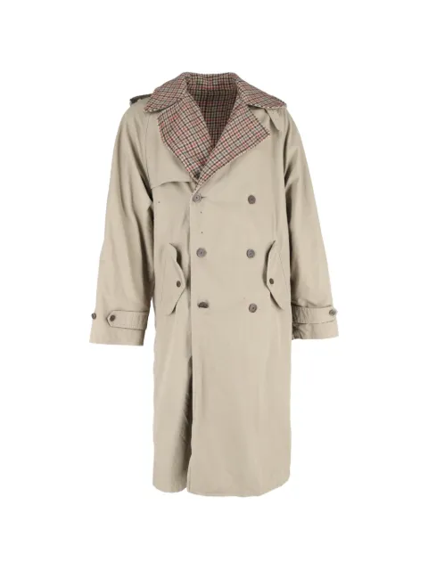 Balenciaga Pre-Owned 2023 reversible double-breasted trench coat