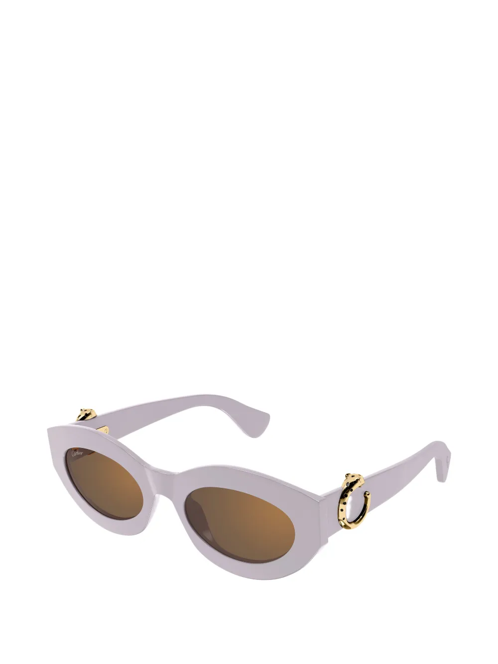 Cartier Eyewear Cat-eye Sunglasses in Purple, view 2