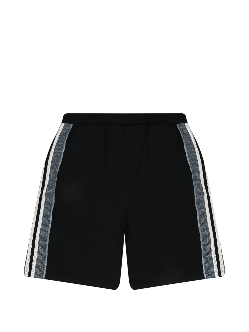 JUNGLES JUNGLES knit-panel shorts - Schwarz