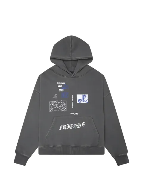 JUNGLES JUNGLES graphic-print hoodie