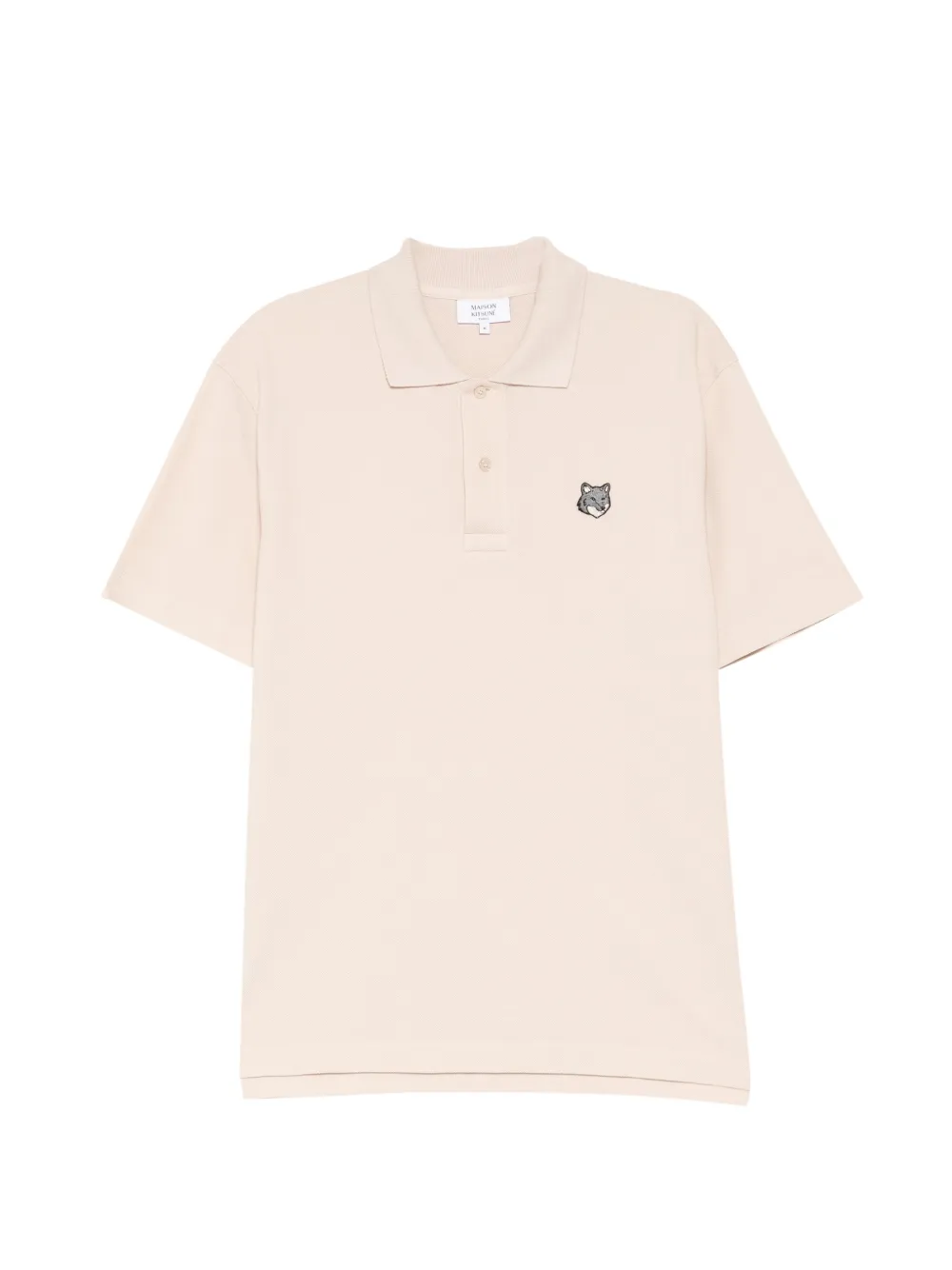 Maison Kitsuné Fox Head polo shirt - Rosa