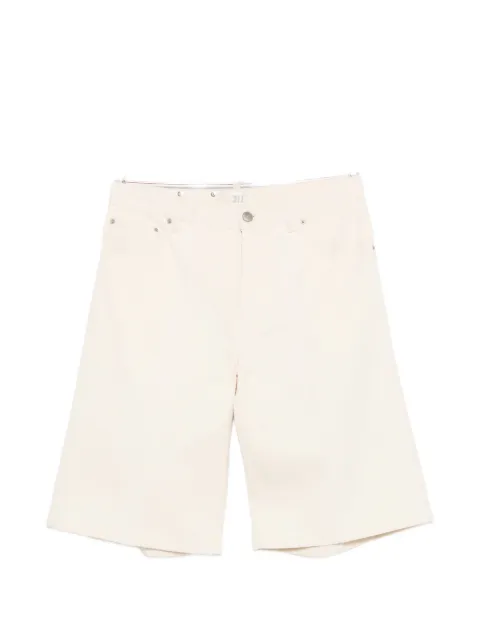 3DICI logo-patch denim shorts