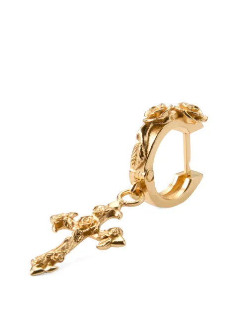 Emanuele Bicocchi Rose Cross earring