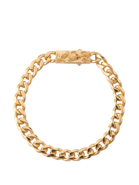 Emanuele Bicocchi skull box-clasp chain bracelet