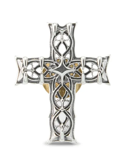 Emanuele Bicocchi small Notre-Dame cross brooch