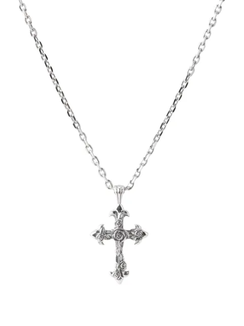 Emanuele Bicocchi small Rose Cross necklace