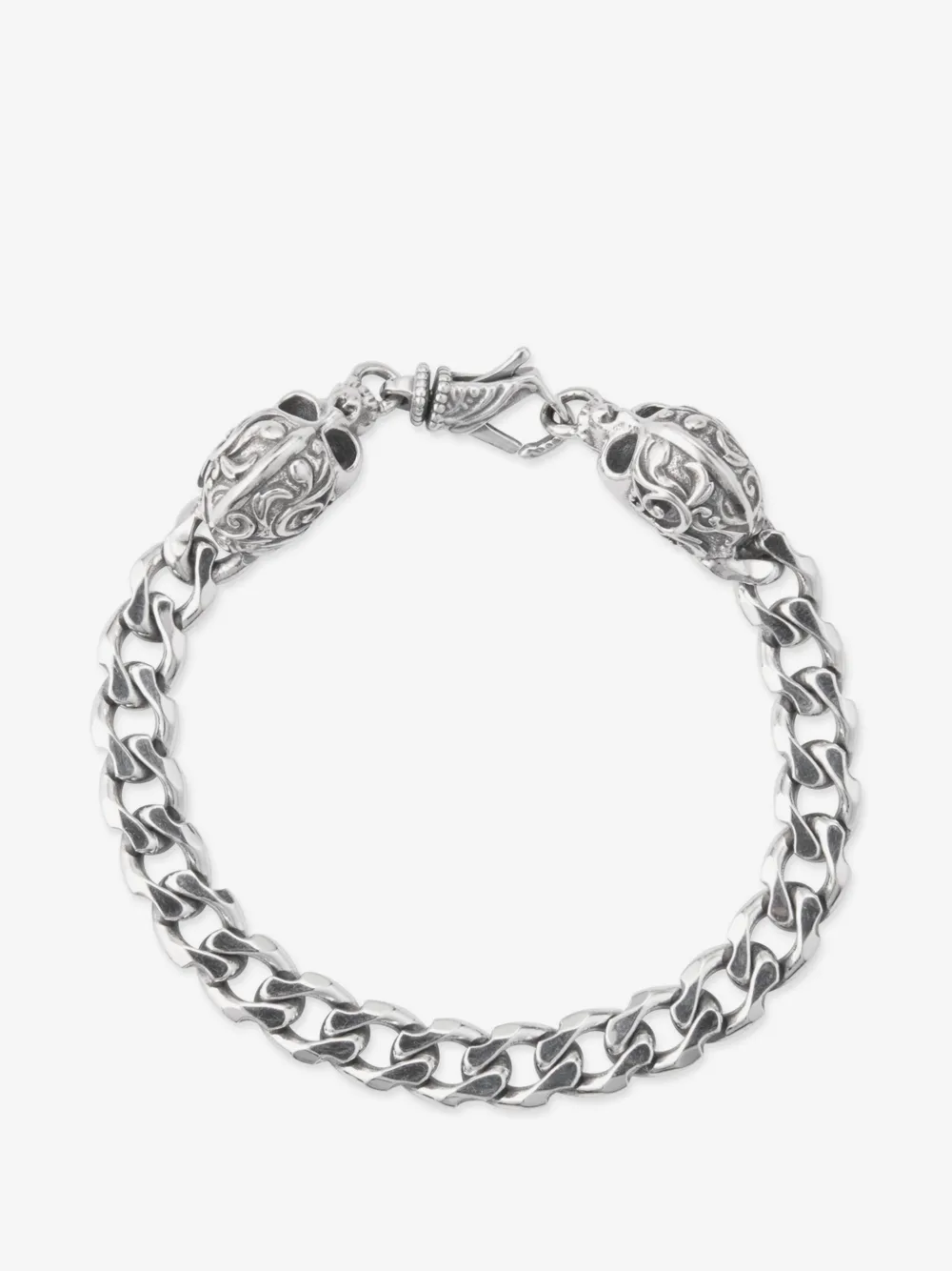 Emanuele Bicocchi skull-detail bracelet | Silver | Image 1