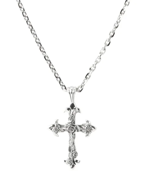 Emanuele Bicocchi Rose Cross necklace