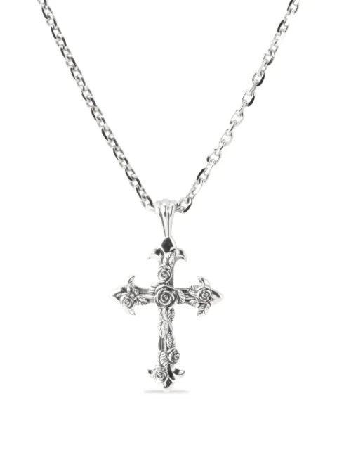 Emanuele Bicocchi Rose Cross necklace