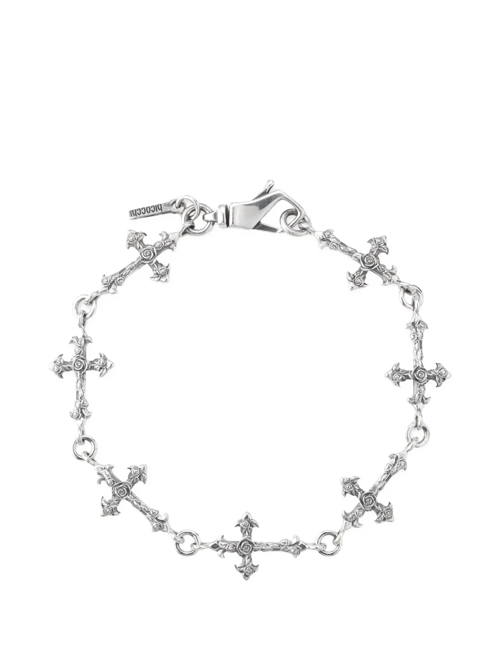 Emanuele Bicocchi Rose Multi-Cross bracelet - Argento