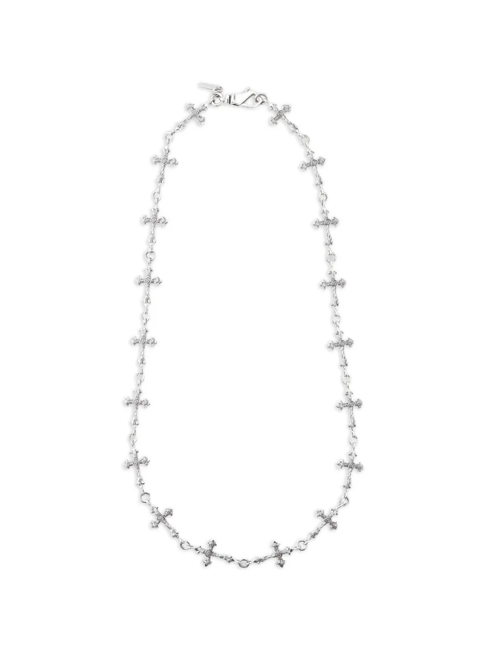 Emanuele Bicocchi Rose Multi-cross necklace - Silber