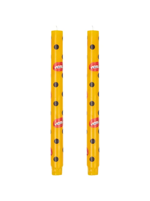 Seletti Toiletpaper polka-dot stem candles