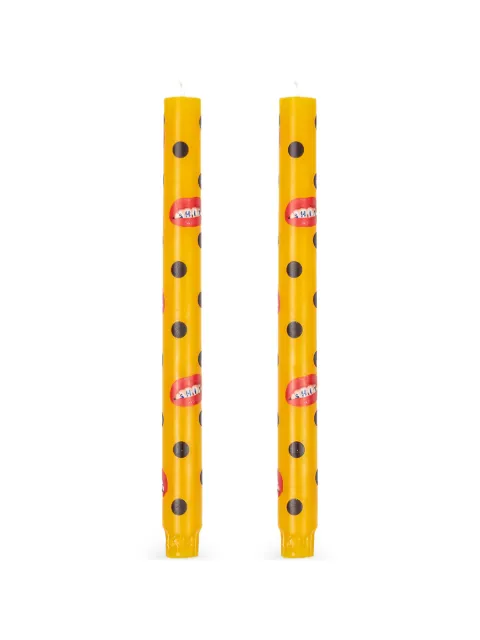 Seletti Toiletpaper polka-dot stem candles