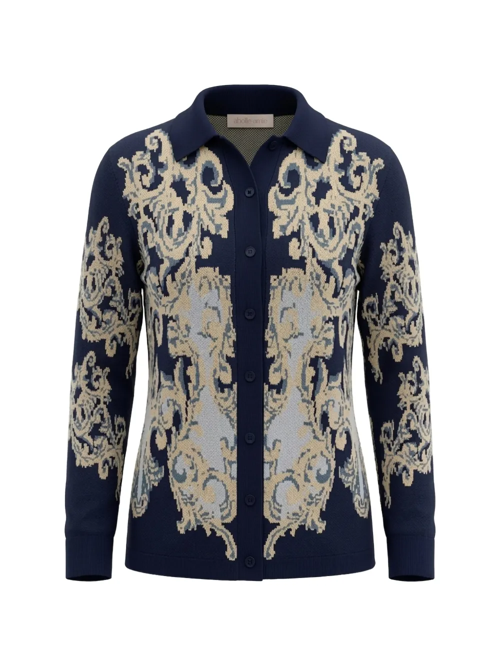 Circus Hotel long-sleeves cardigan - Blue