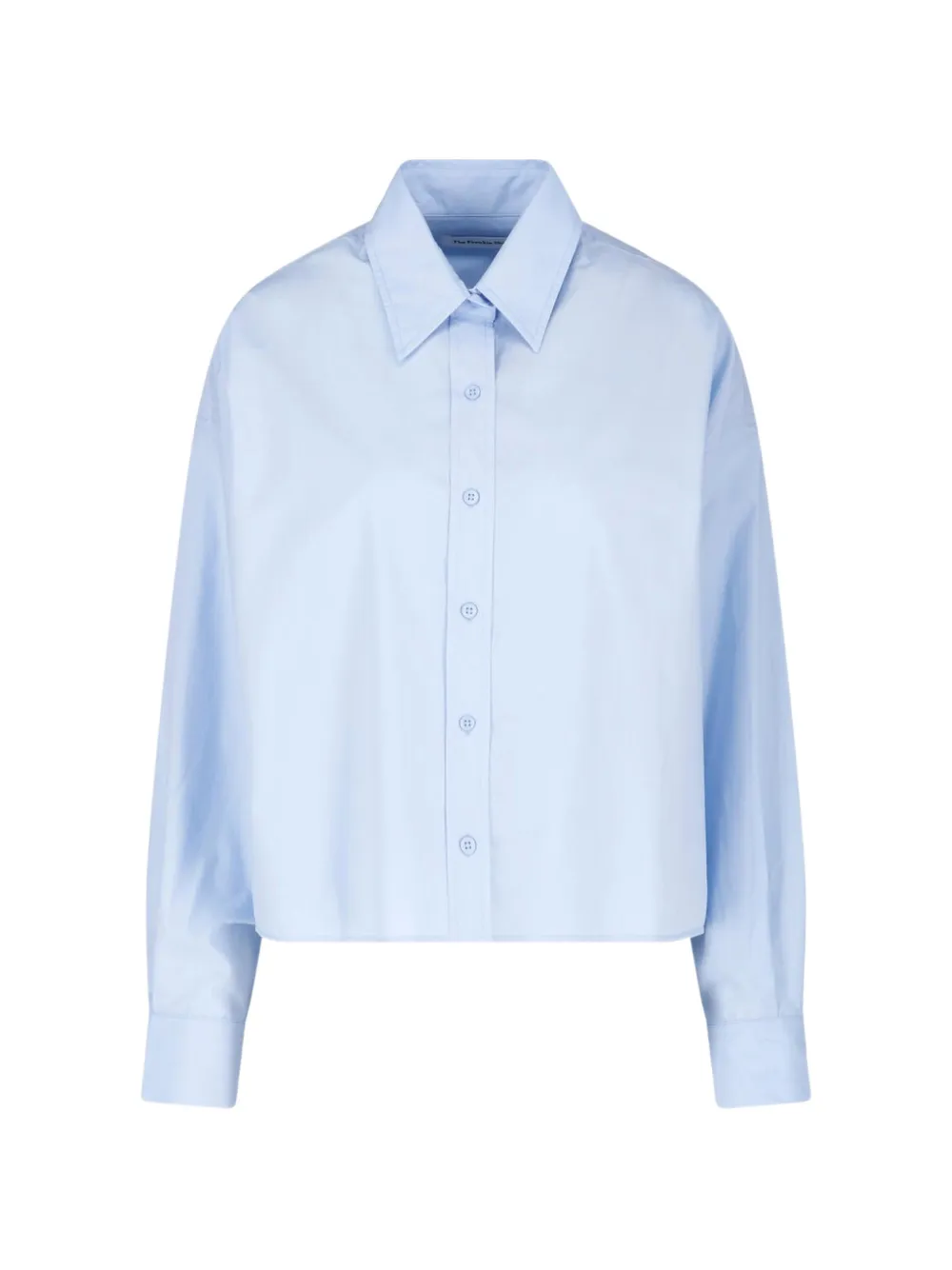 The Frankie Shop Arlen boxy shirt - Blau