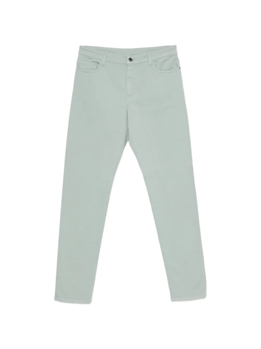 Canali five-pocket jeans - Verde