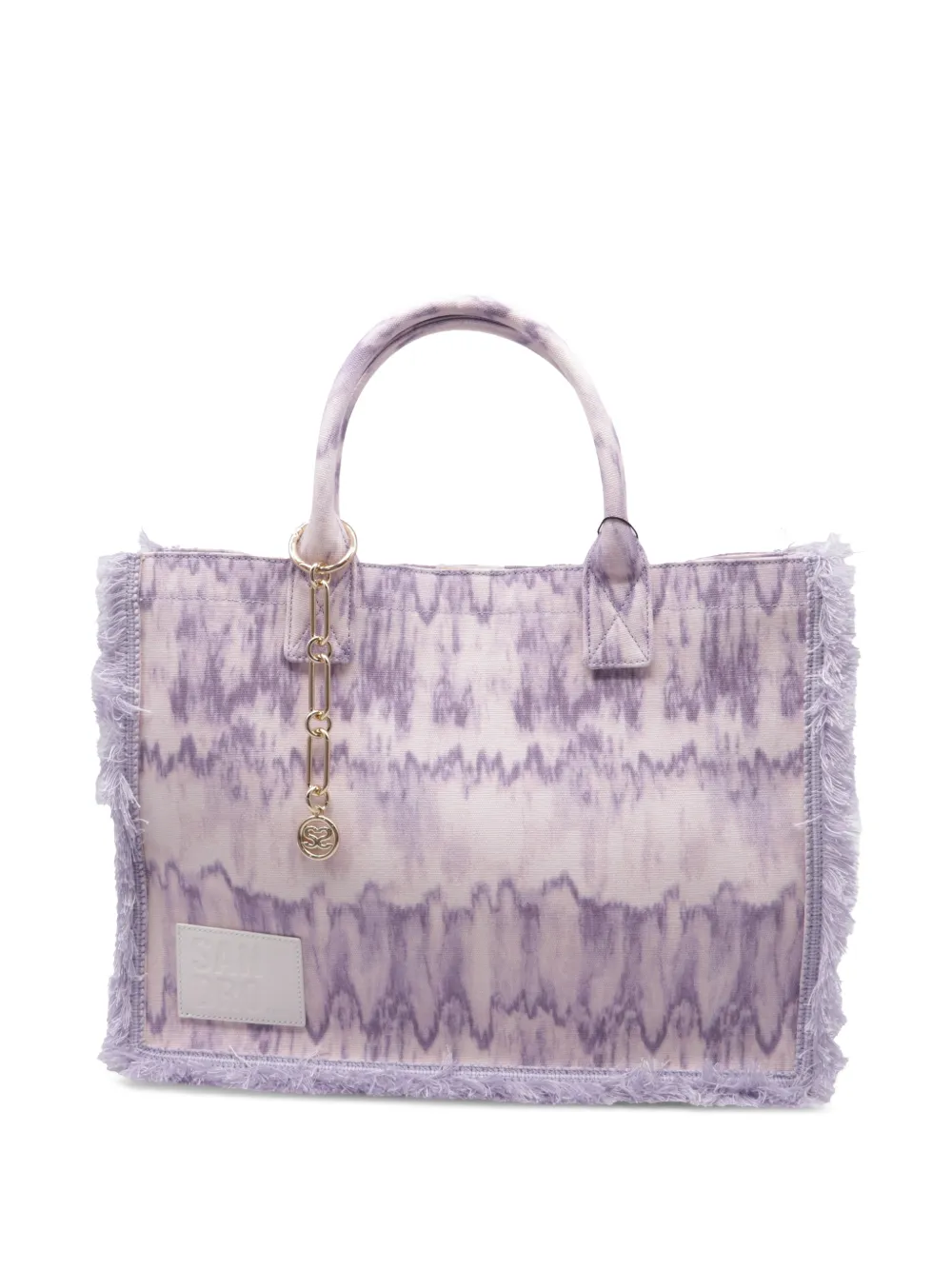 SANDRO 2022 Kasbah tie-dye tote bag - Viola