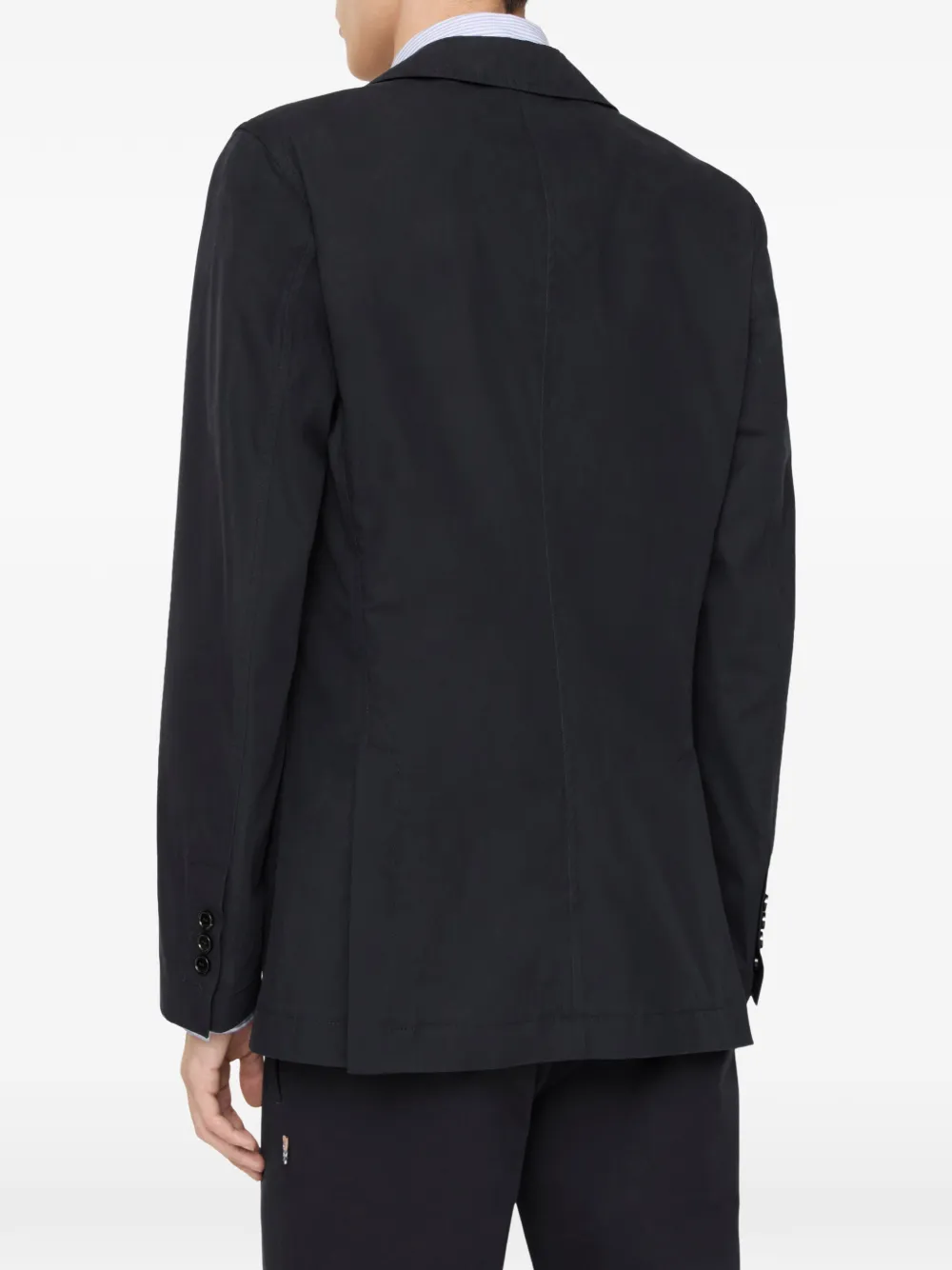 Burberry Technisch katoenen blazer Blauw