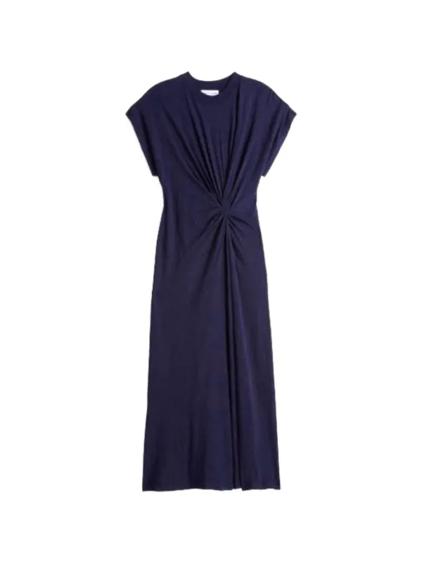 apiece apart blue dress Gilda Tiered Dress OO / Gia Ditsy