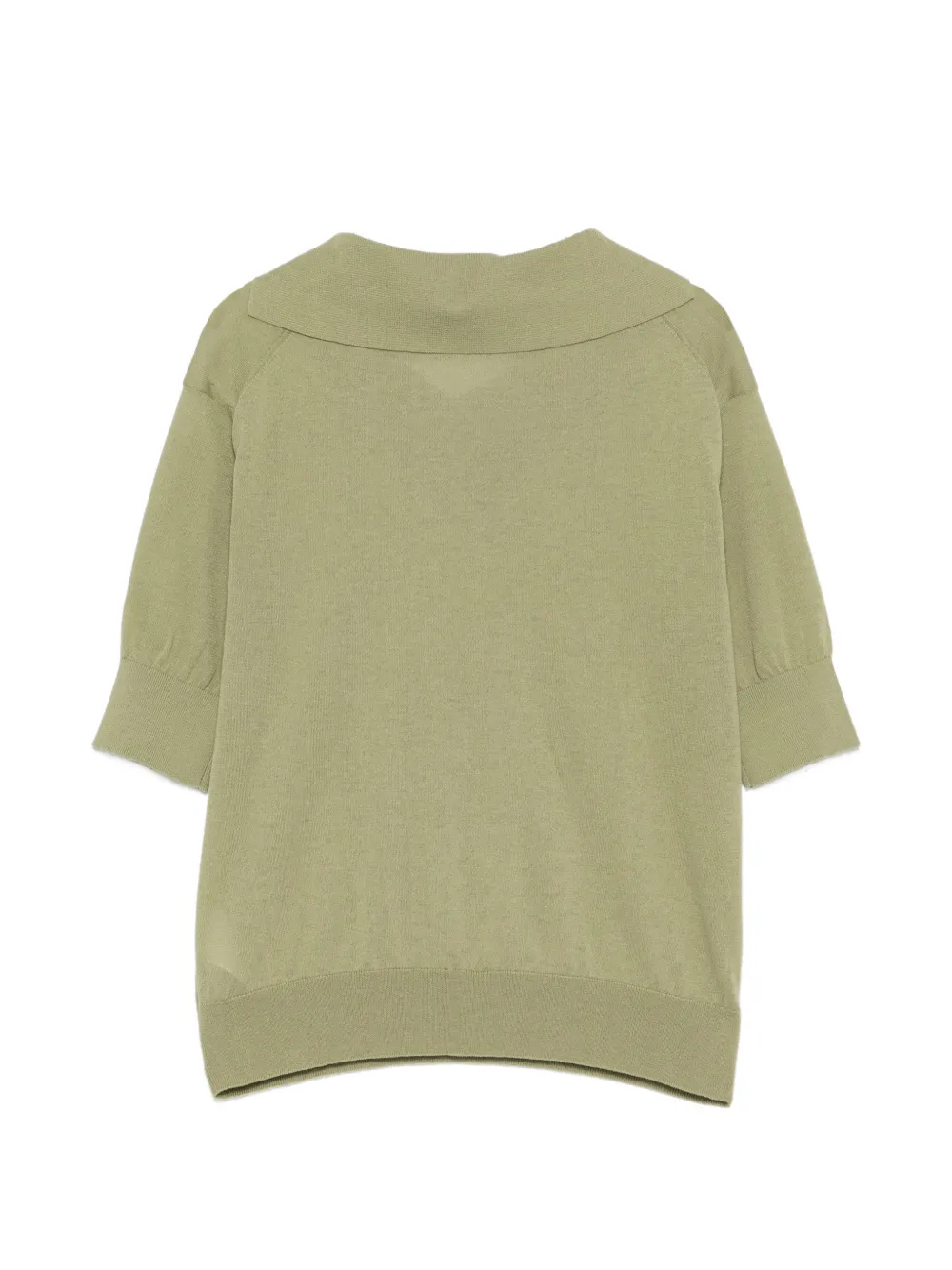  System Top Con Cuello En V - Verde 