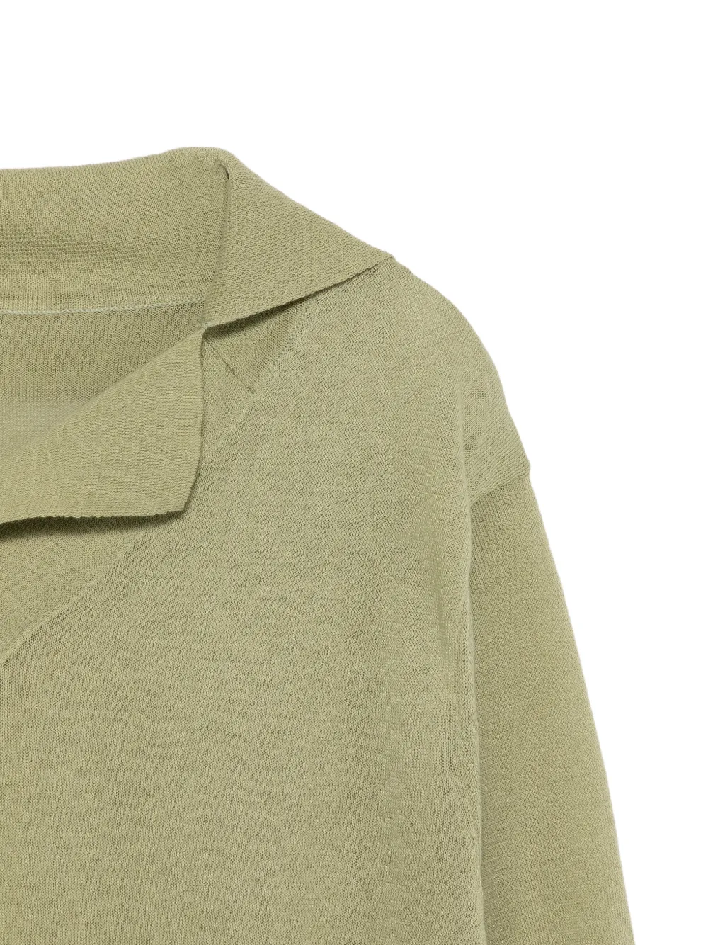  System Top Con Cuello En V - Verde 