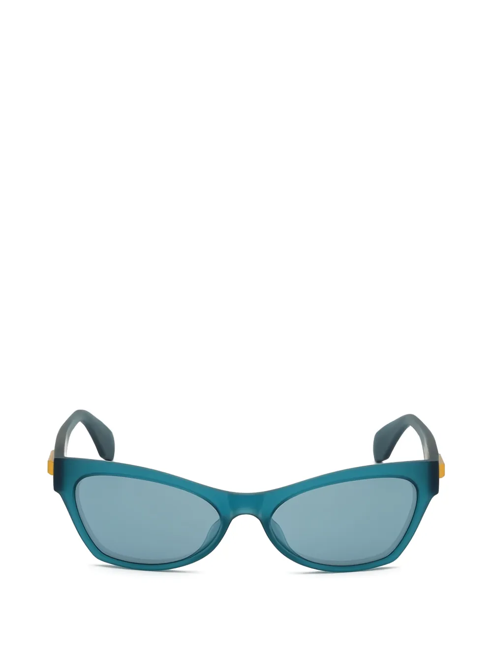 adidas cat-eye sunglasses - Blu
