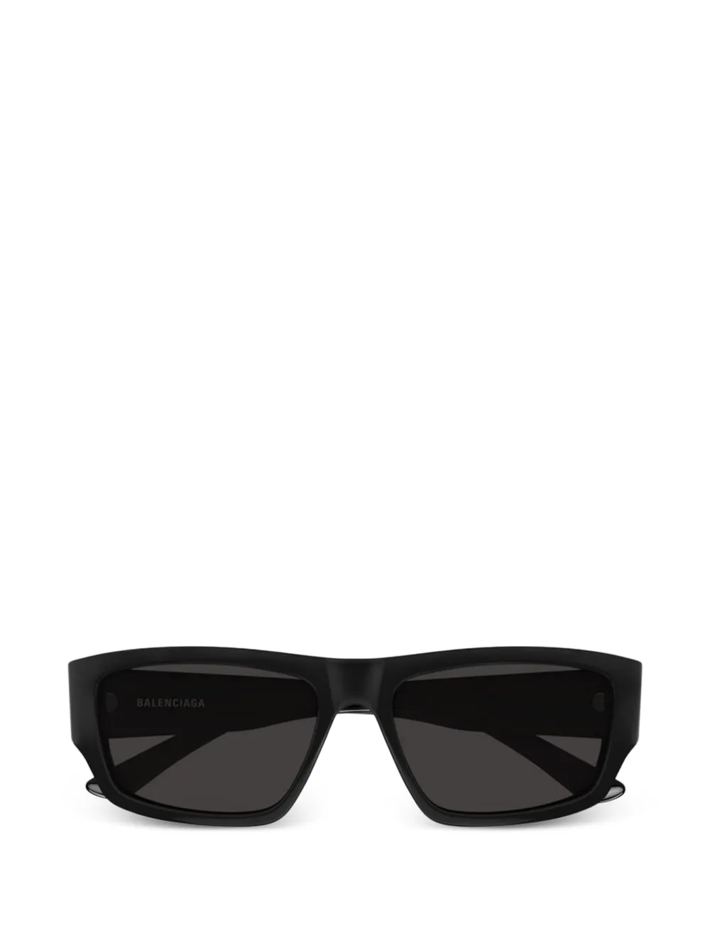 Balenciaga rectangle-frame sunglasses - Nero