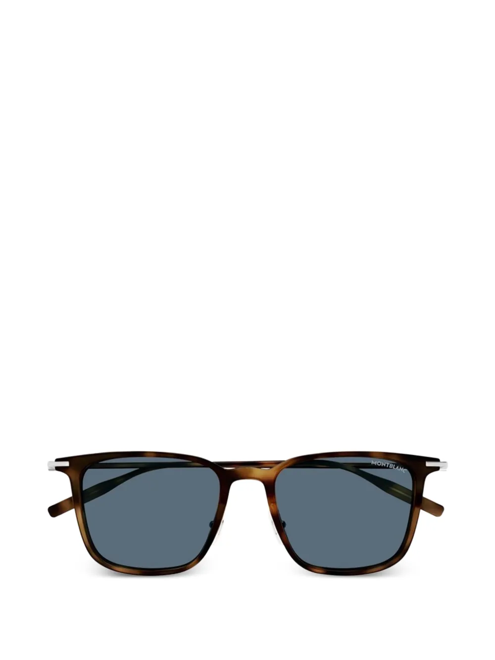 Montblanc square-frame sunglasses - Marrone