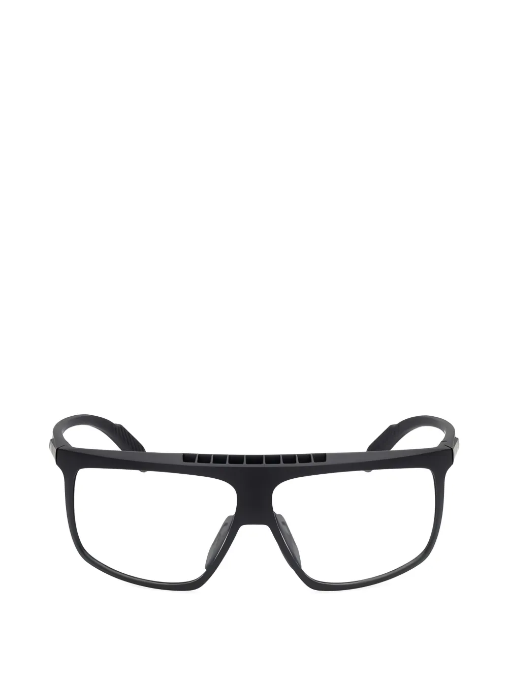 adidas geometric-frame sunglasses - Schwarz