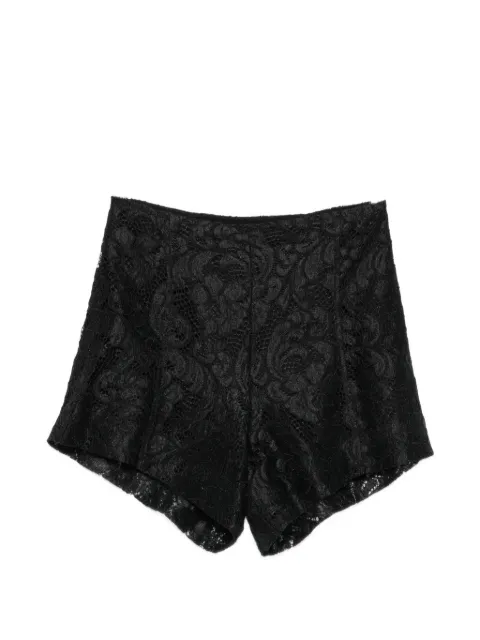 ACTUALEE floral-lace shorts
