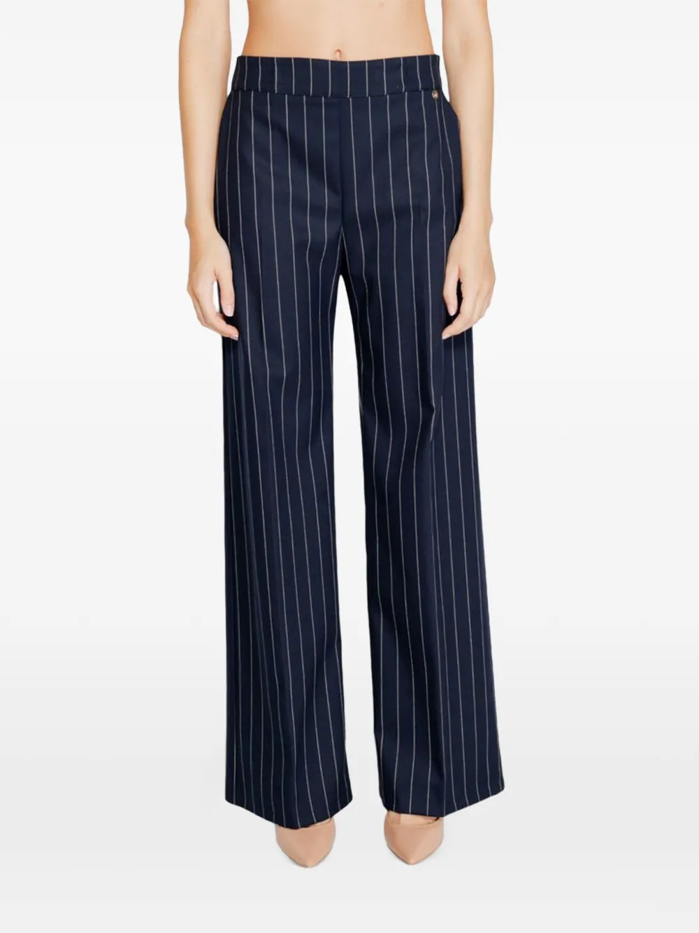 RINASCIMENTO pinstripe trousers - Blu