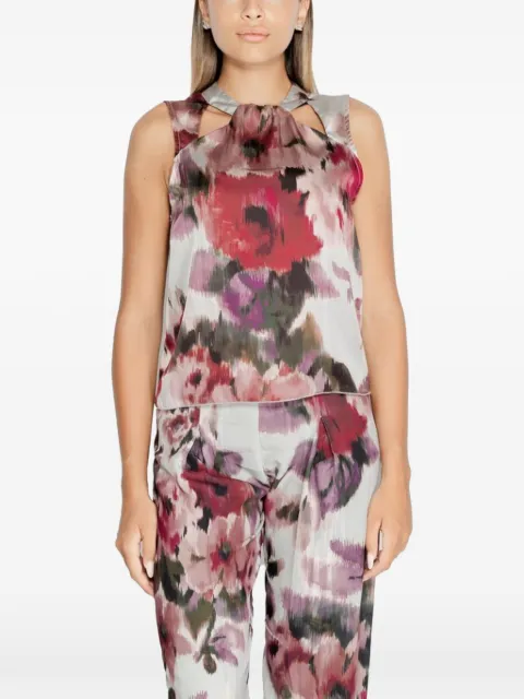 RINASCIMENTO floral sleeveless top