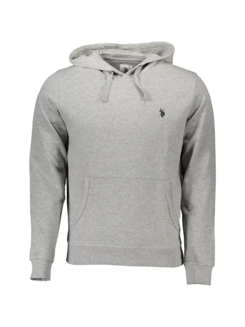 U.S. POLO ASSN. logo-embroidered hoodie
