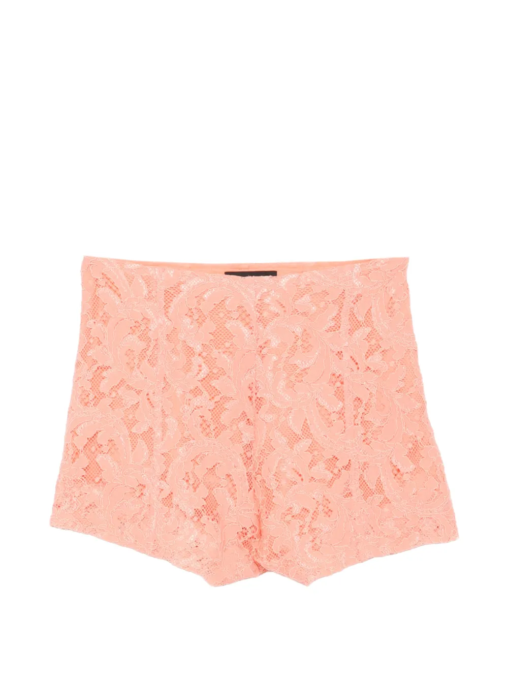 lace-patterned shorts