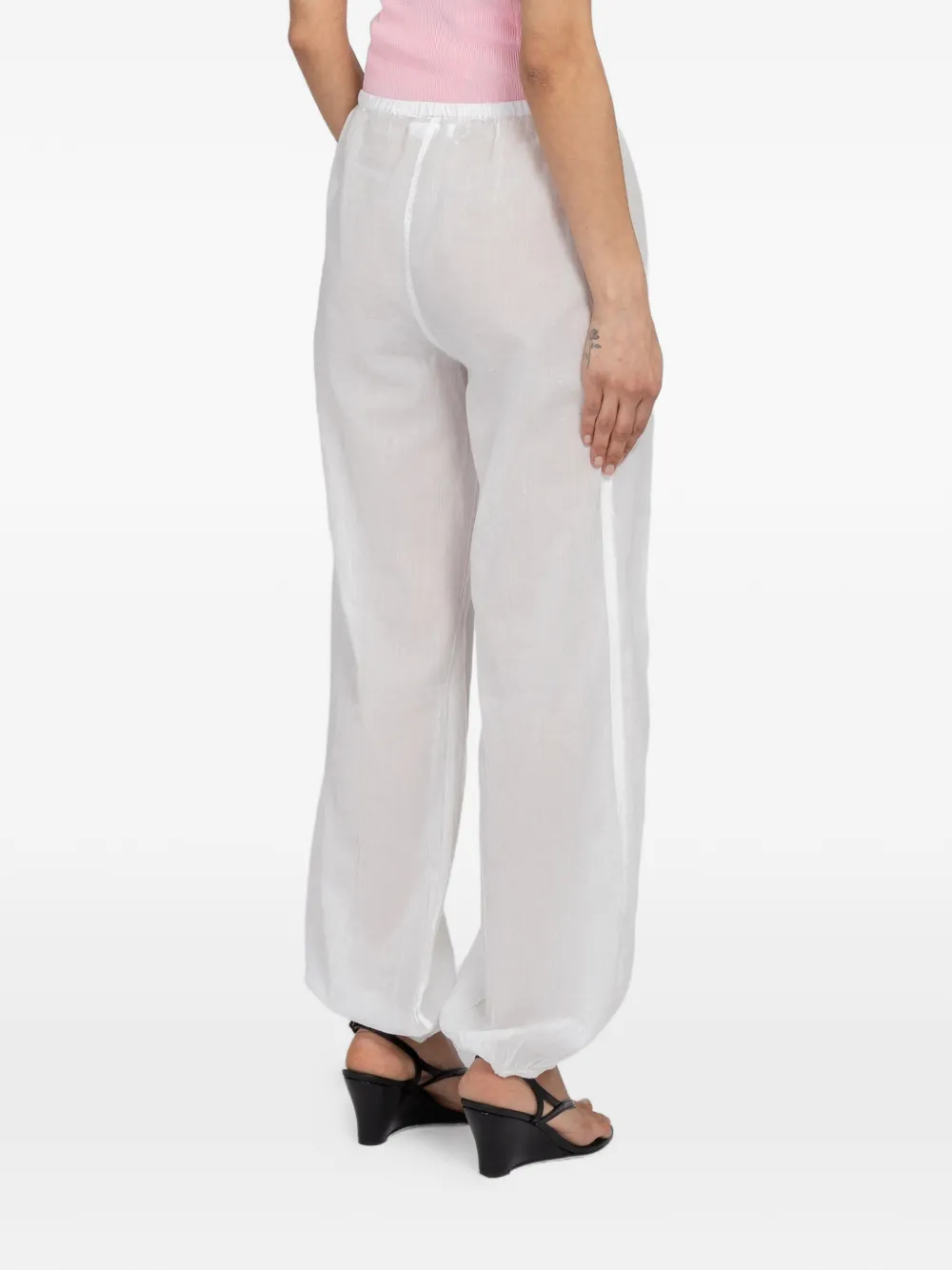 Gimaguas Angel broek met pailletten Wit