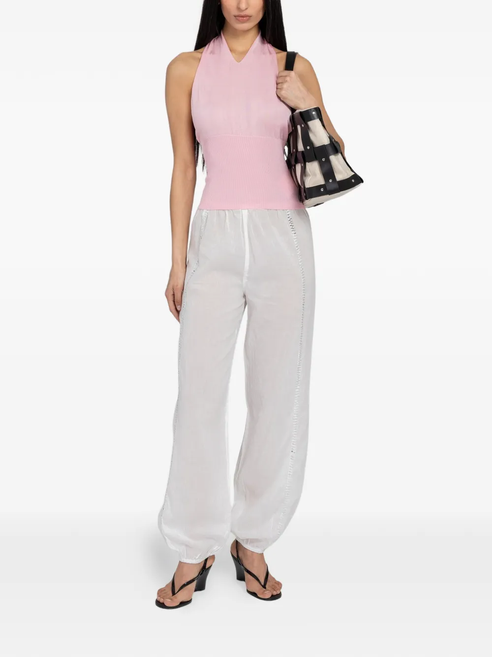 Gimaguas Angel broek met pailletten Wit