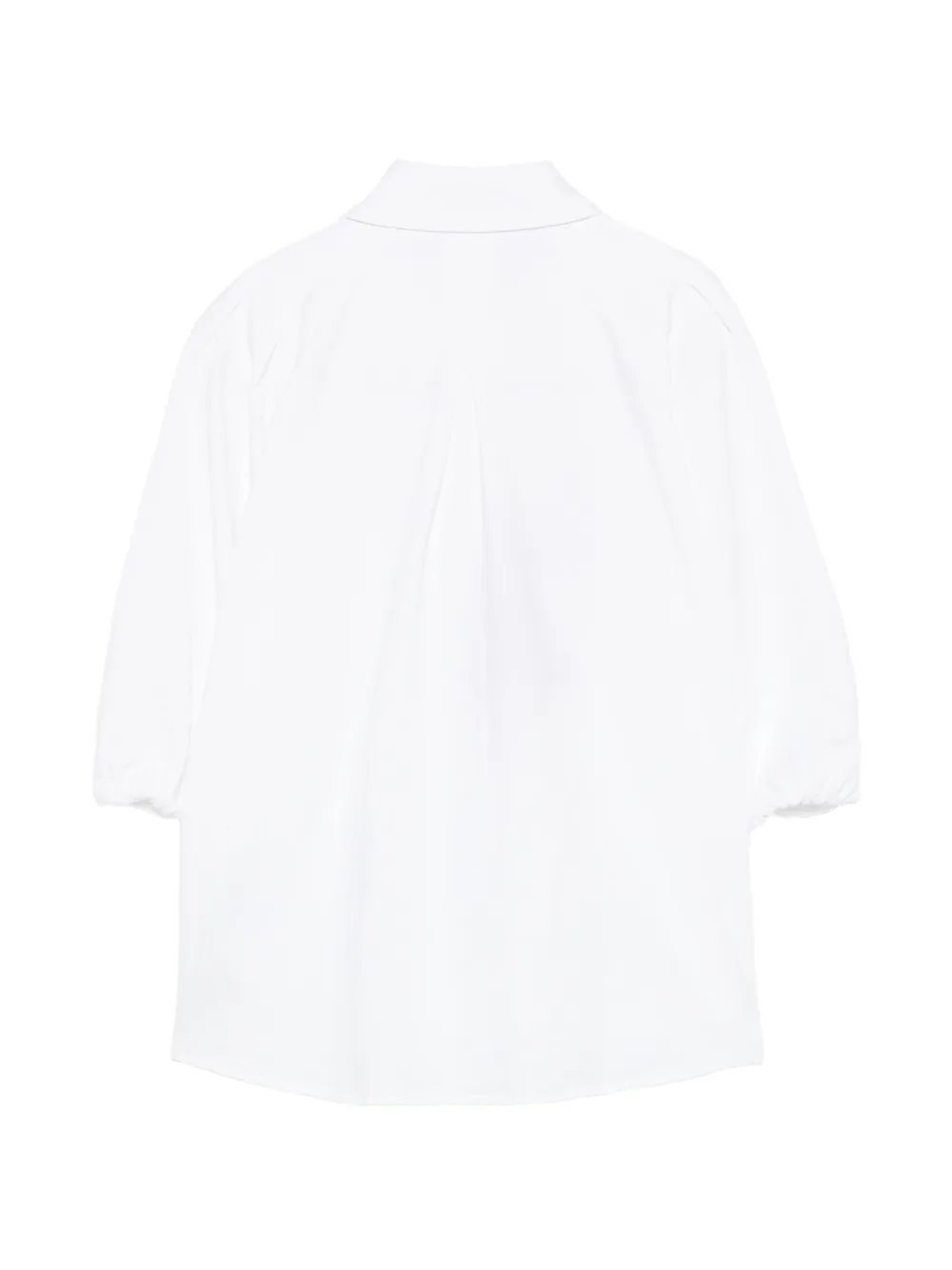 Luisa Cerano Shirt met pofmouwen Wit
