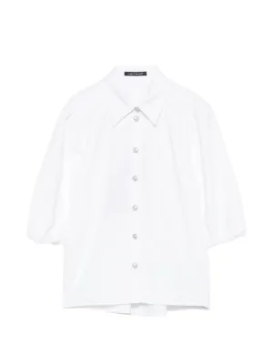 Fabiana Filippi ビジュートリム シャツ | ニュートラル | FARFETCH JP