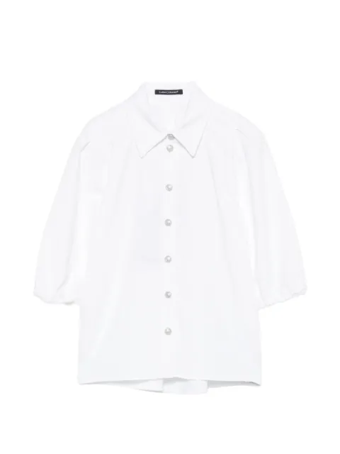 Luisa Cerano puff-sleeve blouse