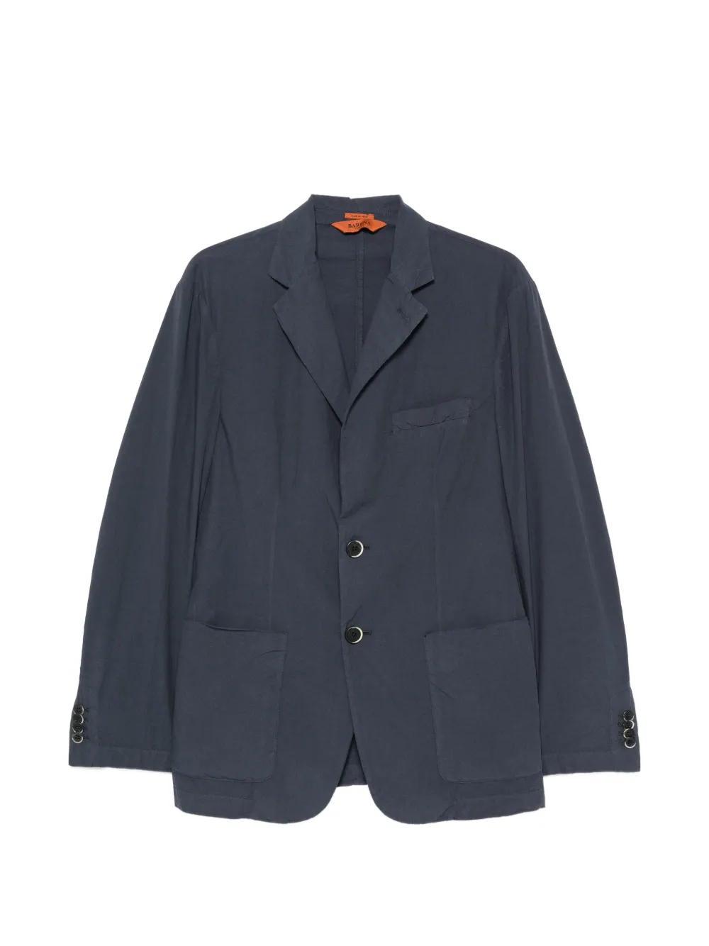 Barena Borgo notch-lapel patch-pocket blazer - Blau