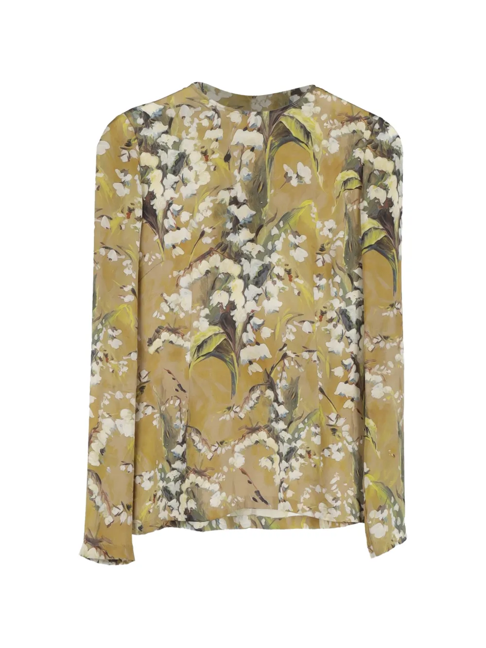 Dolce & Gabbana Pre-Owned floral-print blouse - Verde