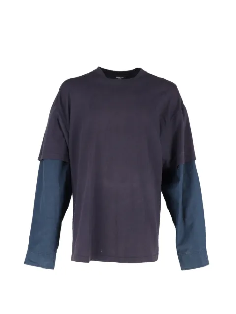 Balenciaga Pre-Owned 2023 layered T-shirt
