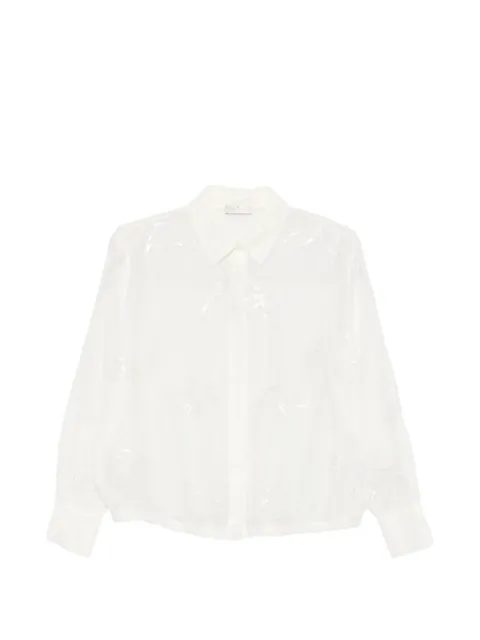 PANICALE sequin-embroidered shirt