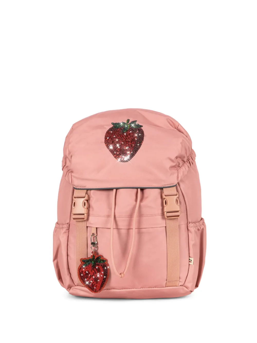 Konges Sløjd sequin-strawberry backpack - Rosa