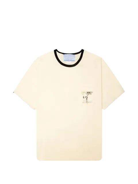 JUNGLES JUNGLES graphic-print pocket T-shirt