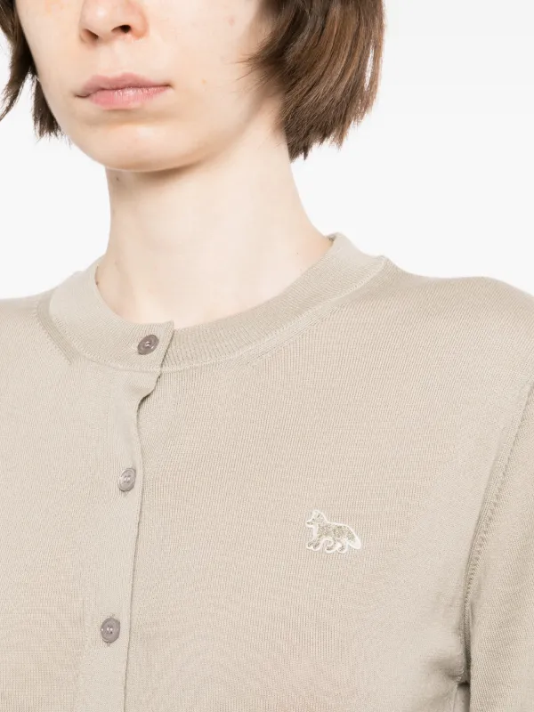 Maison Kitsuné Baby Fox ショートスリーブ カーディガン