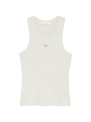 AMI Paris Ami De Coeur Tank Top | White | FARFETCH
